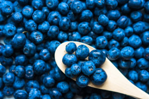 An image of blueberries